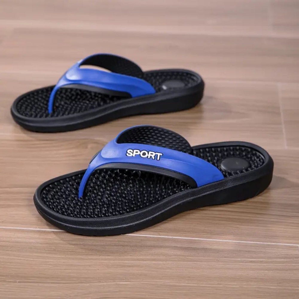 New never work mens light weight massage sandals